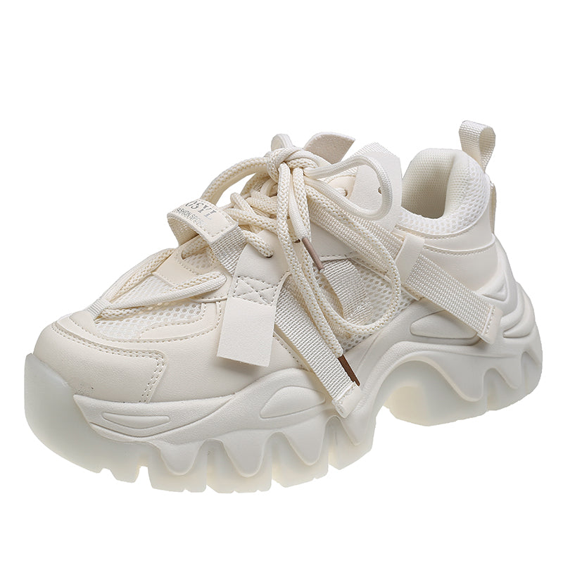 CLARA Chunky Sneakers in White
