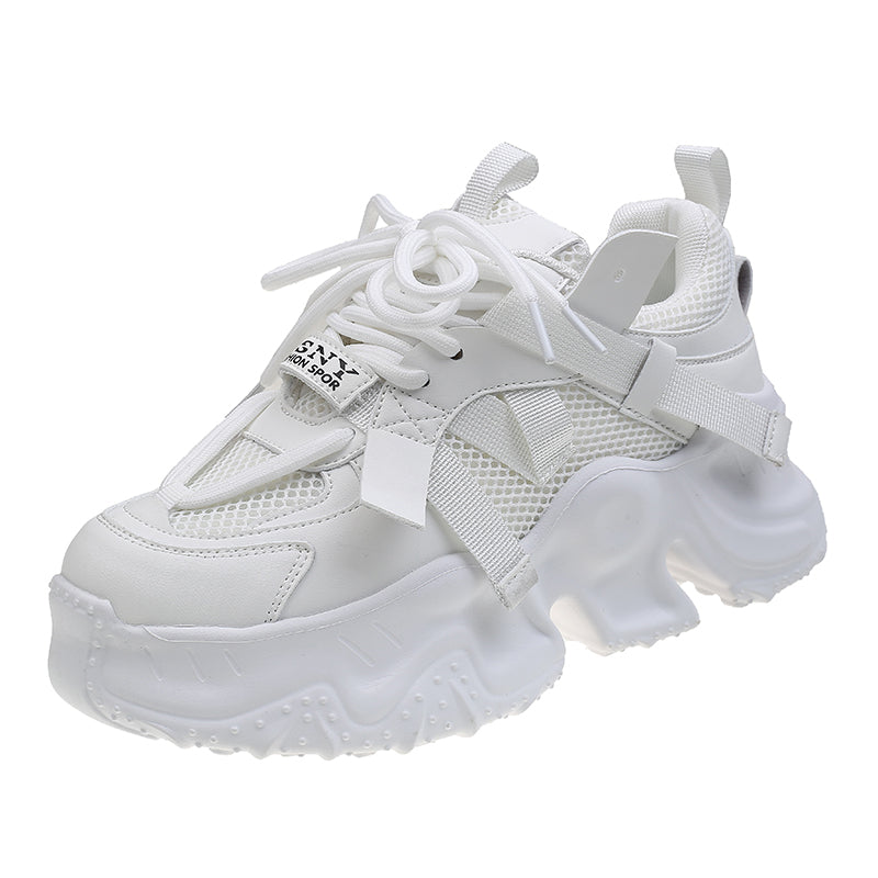 HELYN Chunky Sneakers in White