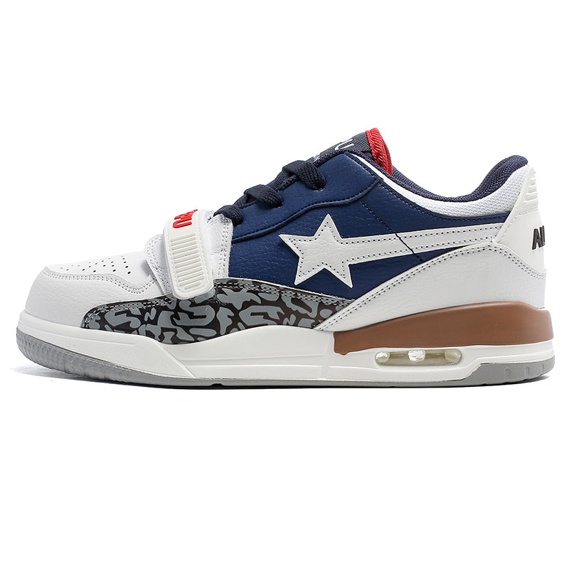 'Stride Pulse' X9X Sneakers in Gray/Navy/White