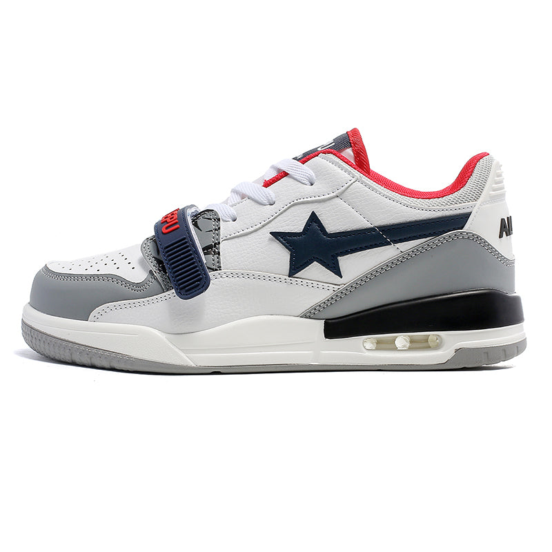'Stride Pulse' X9X Sneakers in Gray/White/Black