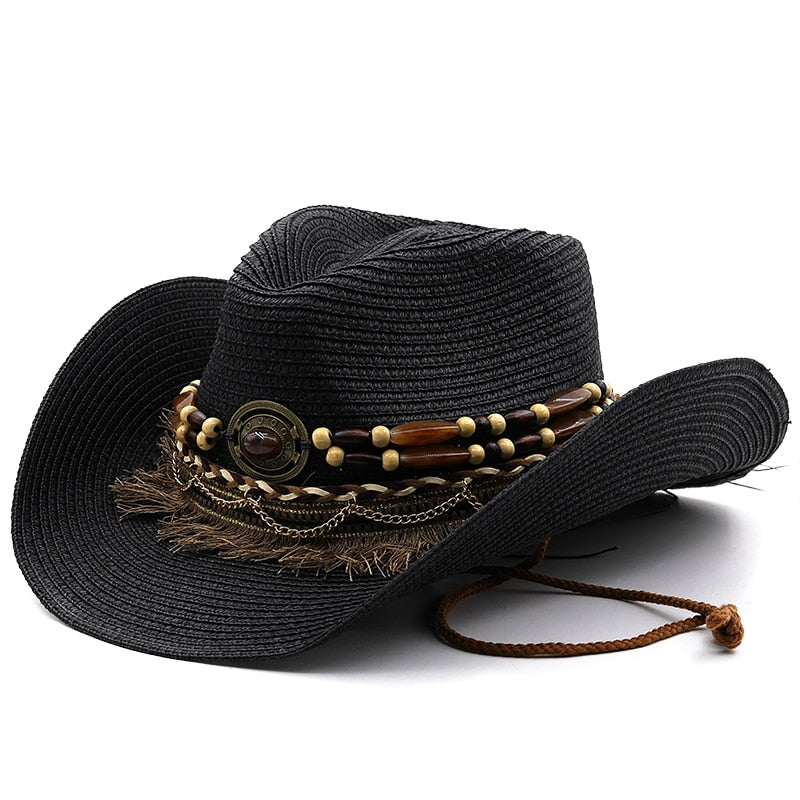 HARPER Cowboy Hat in Black