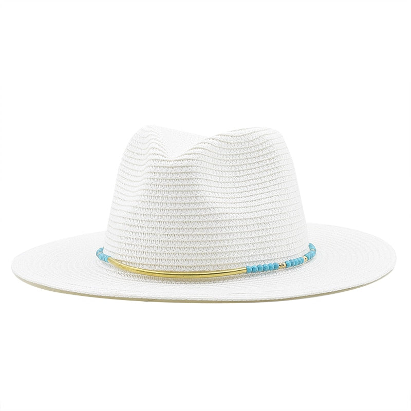 SHIRA Fedora Hat in White