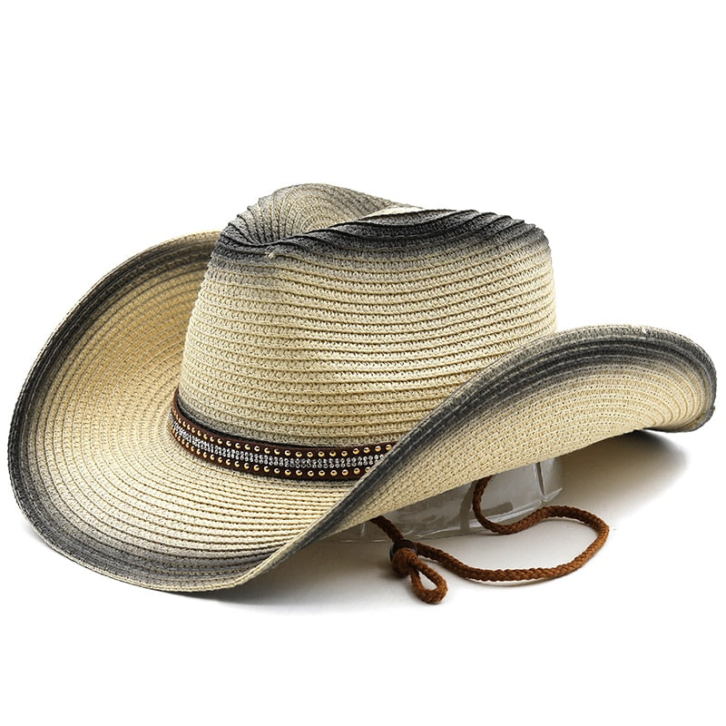 SIGURD Men's Straw Cowboy Hat