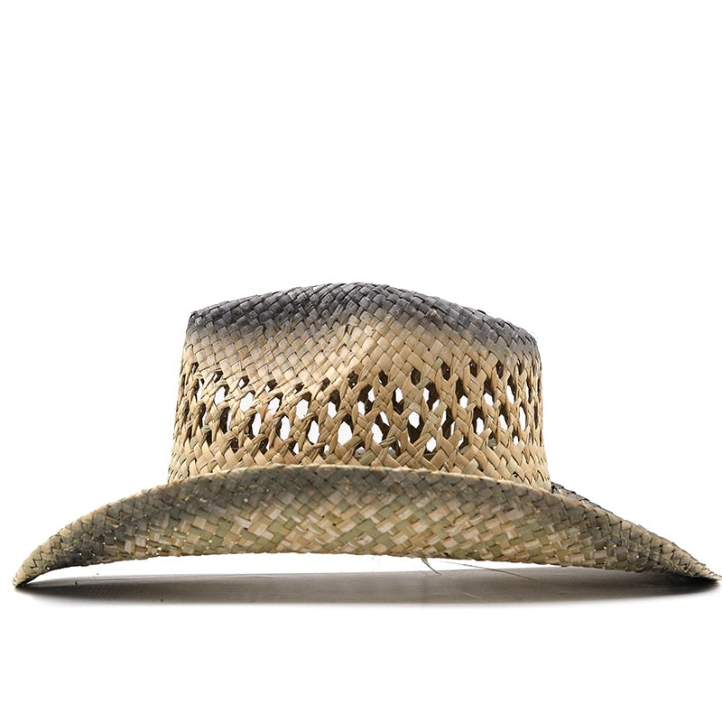 PENDA Men's Straw Cowboy Hat