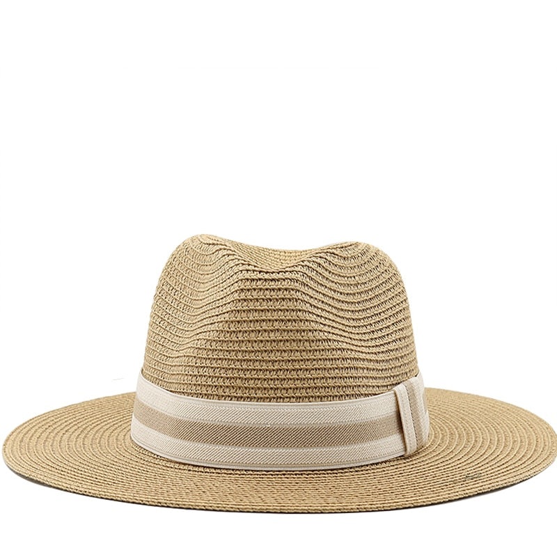 XERXES Men's Straw Fedora Hat