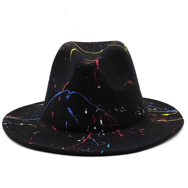 RAYANA Fedora Hat in Black
