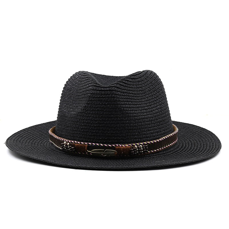 VANYA Fedora Hat in Black