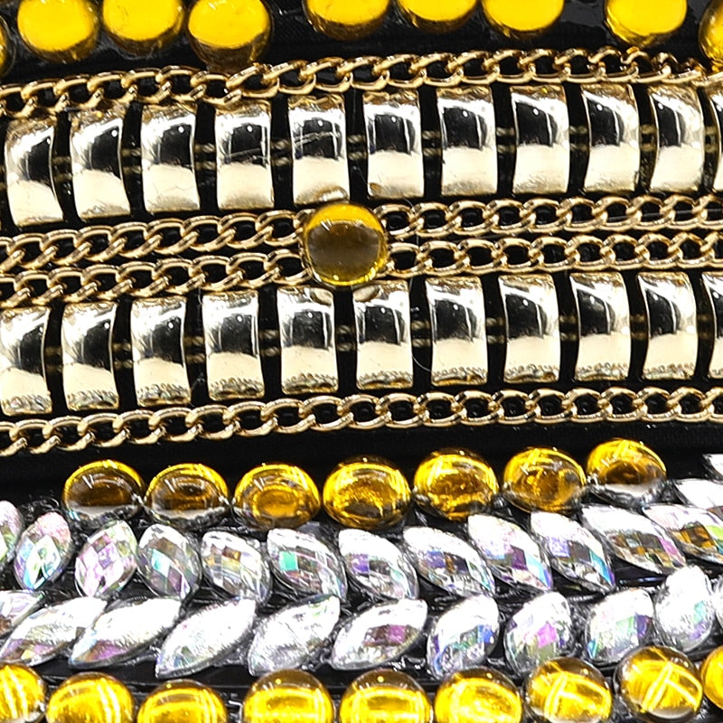 TALIA Luxury Rhinestone Party Hat