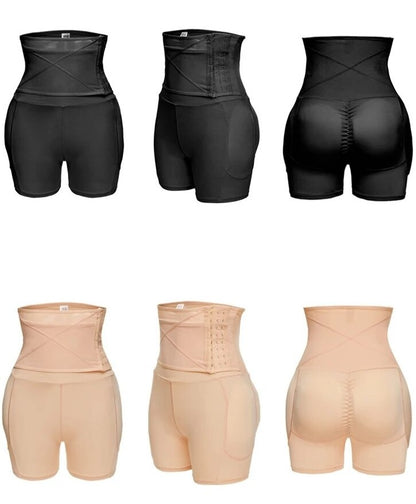 SHPWR-35 Waist Trainer + Padded Butt Lifter