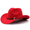 KEIVA Fedora Hat in Red