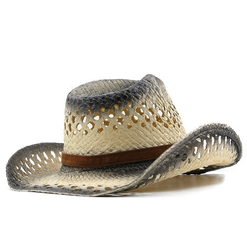 SVERRE Men's Straw Cowboy Hat