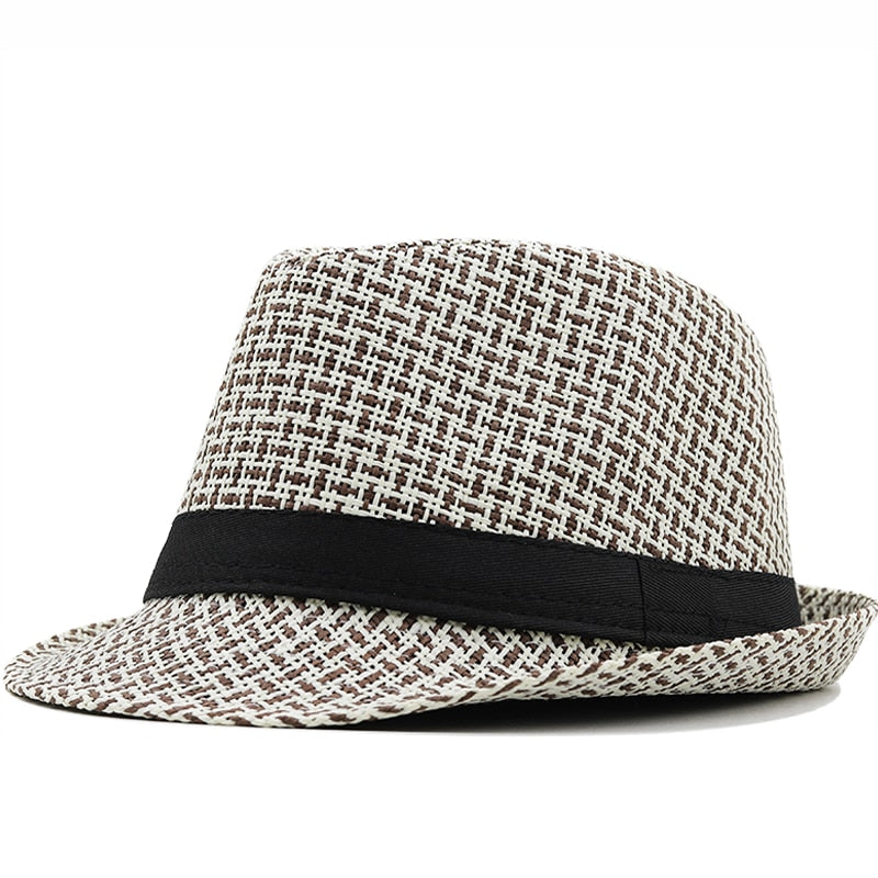 SETI Men's Straw Panama Hat
