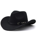 HARALD Men's Straw Cowboy Hat in Navy