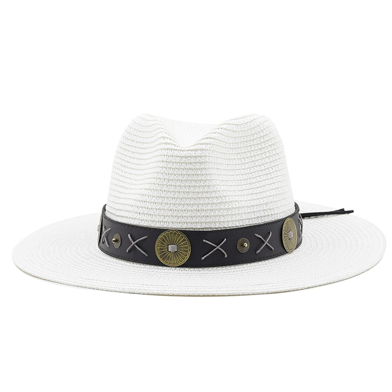 ODYSSEUS Men's Straw Panama Hat