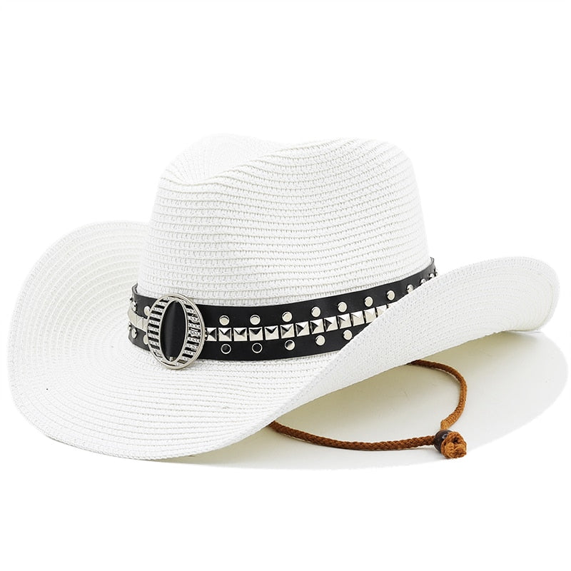 TANCRED Men's Straw Cowboy Hat