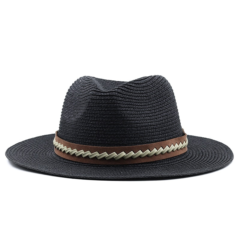 EYDISH Fedora Hat in Black