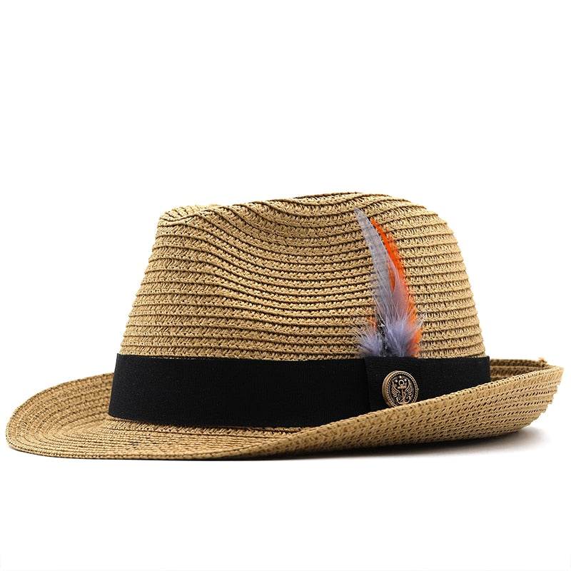 THUTMOSE Men's Straw Panama Hat