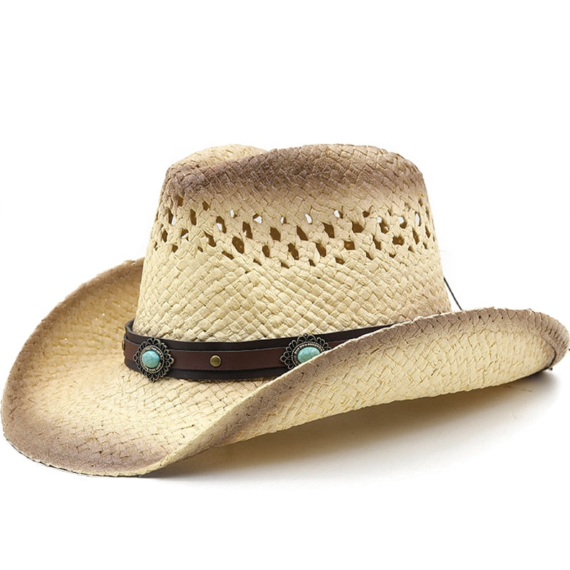 FERGUS Men's Straw Cowboy Hat