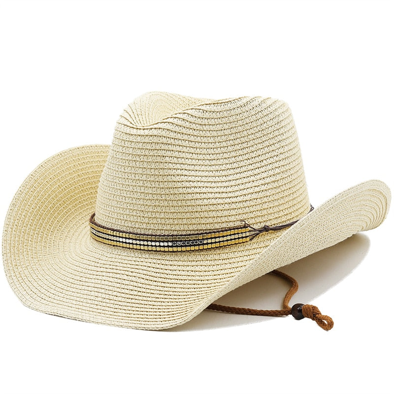 PEDRO Men's Straw Cowboy Hat