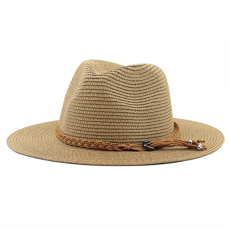AMENHOTEP Men's Straw Panama Hat