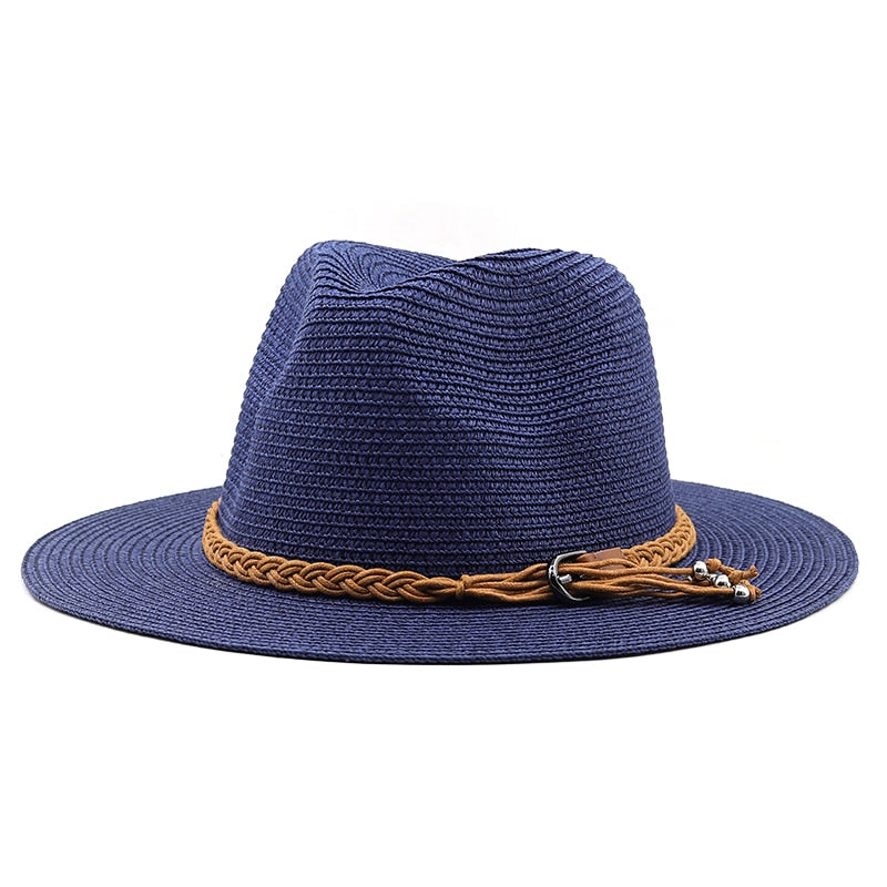AMENHOTEP Men's Straw Panama Hat