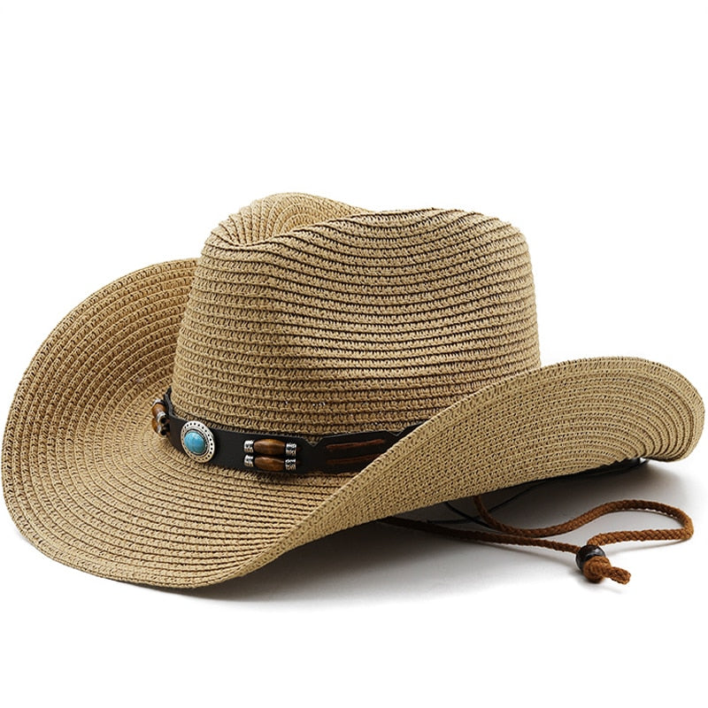 VALDEMAR Men's Straw Cowboy Hat