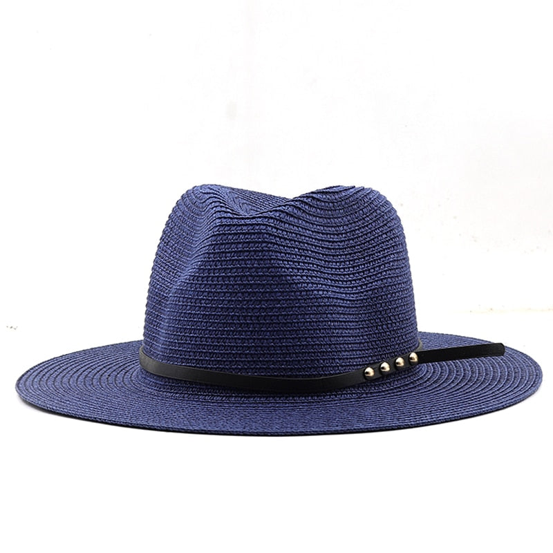 AGAMEMNON Men's Straw Panama Hat