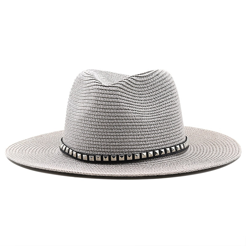CARIENA Fedora Hat in Gray