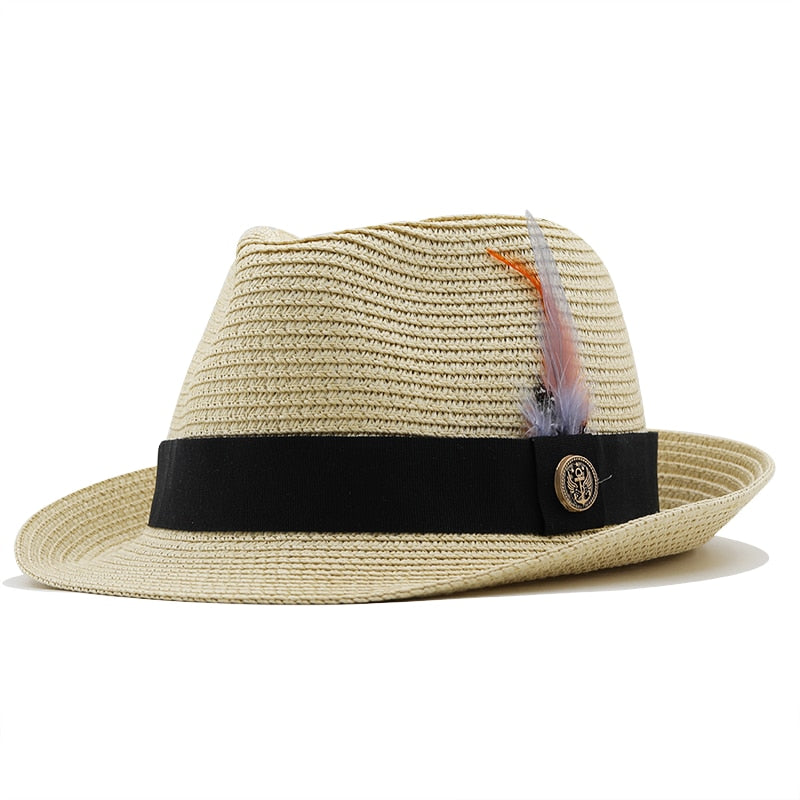 THUTMOSE Men's Straw Panama Hat