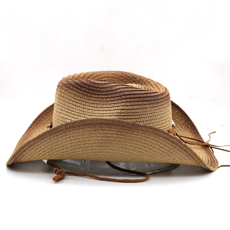 MATTHIAS Men's Straw Cowboy Hat