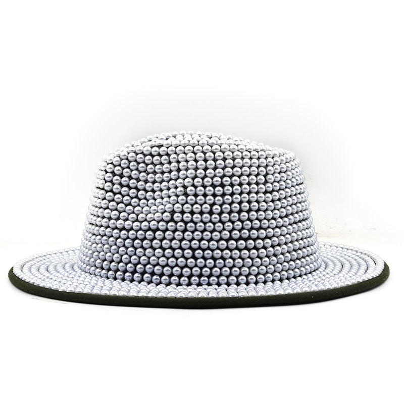 JOVITA Luxury Pearl Fedora