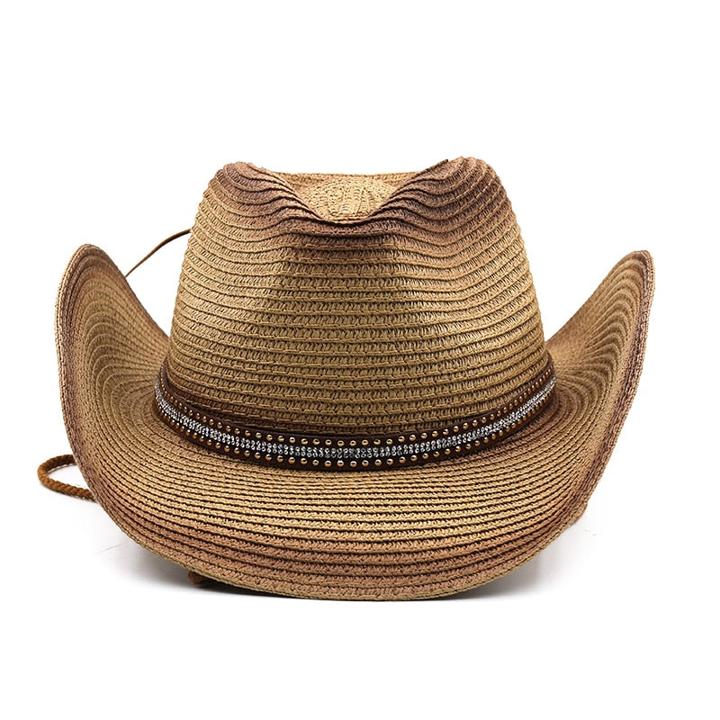 SIGURD Men's Straw Cowboy Hat