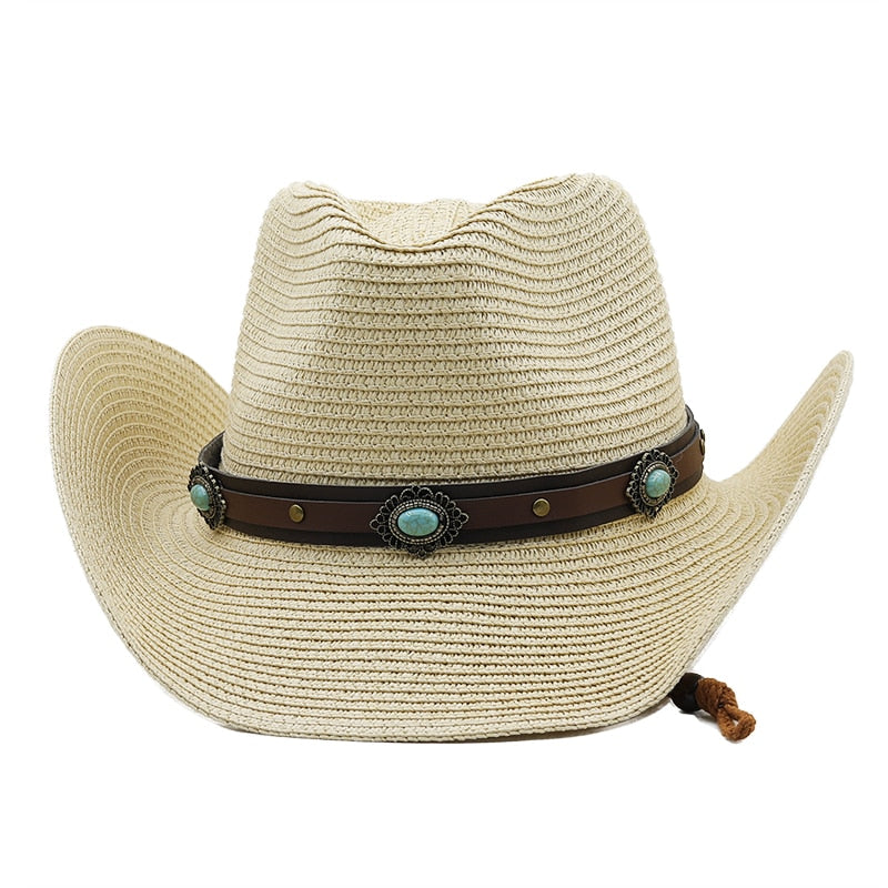 BALDWIN Men's Straw Cowboy Hat
