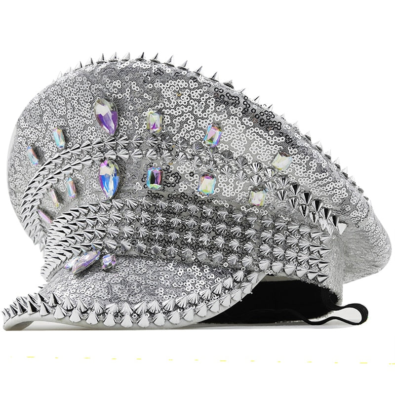 VANESSA Luxury Rhinestone Party Hat