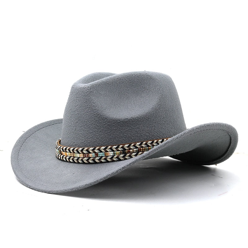LORANA Fedora Hat in Gray