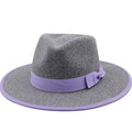 EZLYN Fedora Hat in Gray