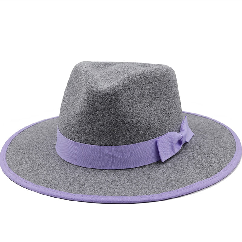 EZLYN Fedora Hat in Gray