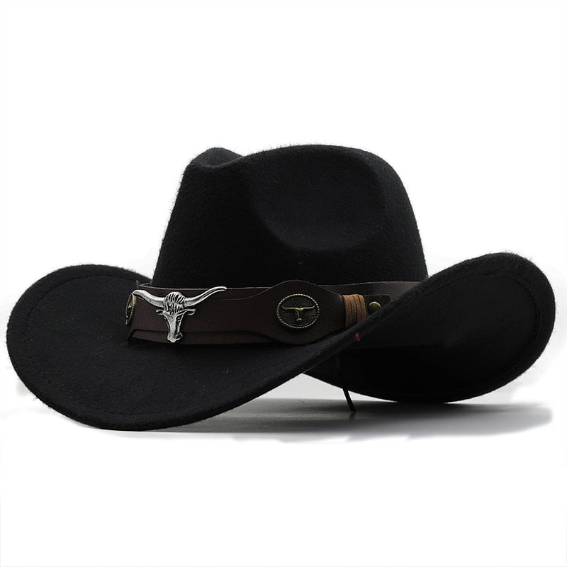 ATHELSTAN Men's Felt Cowboy Hat