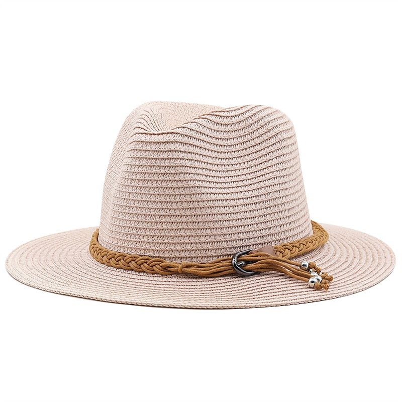 AMENHOTEP Men's Straw Panama Hat