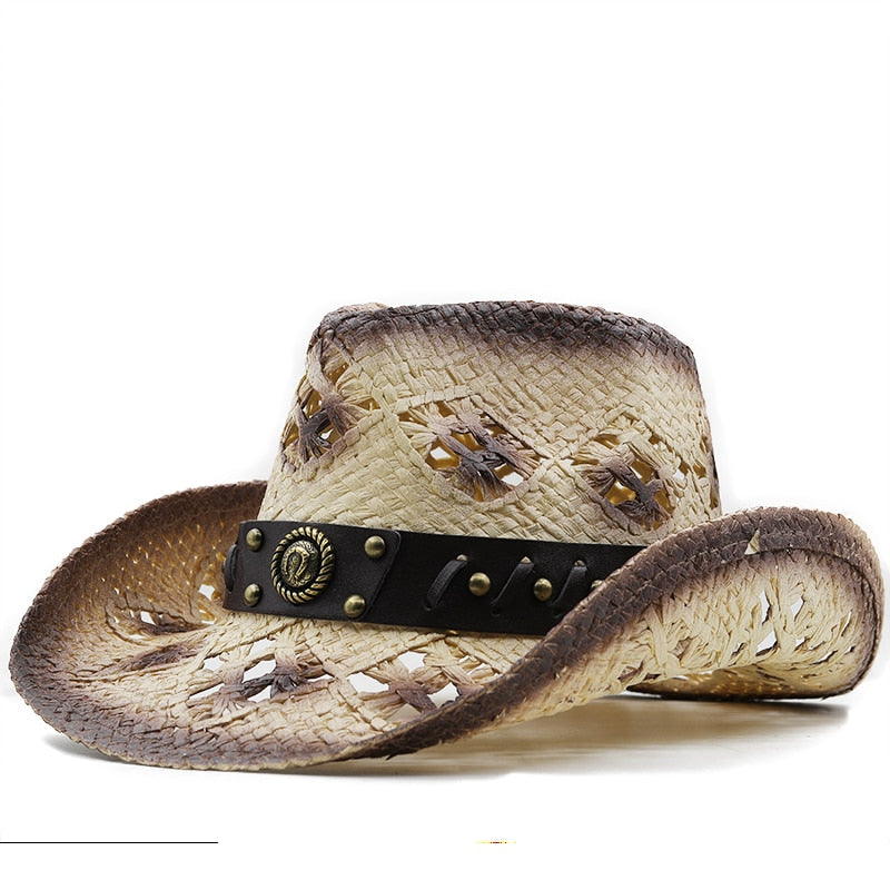 HUGO Men's Straw Cowboy Hat
