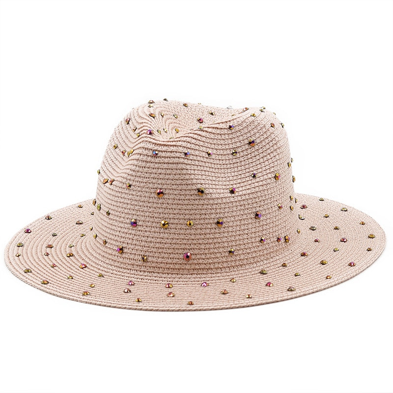HARLOW Fedora Hat in Pink