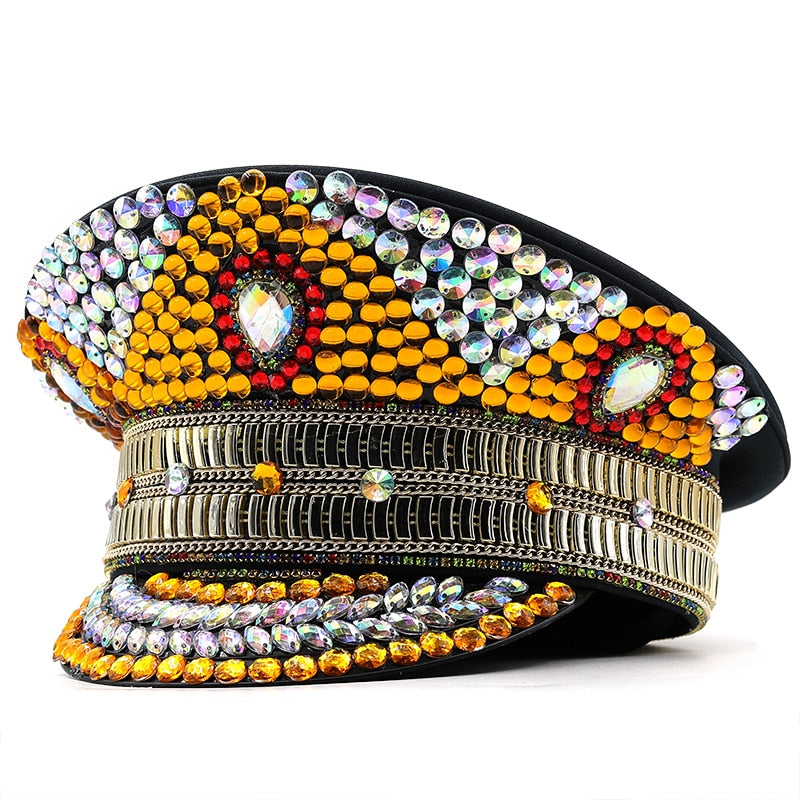 LINA Luxury Rhinestone Party Hat – Swag+Chic