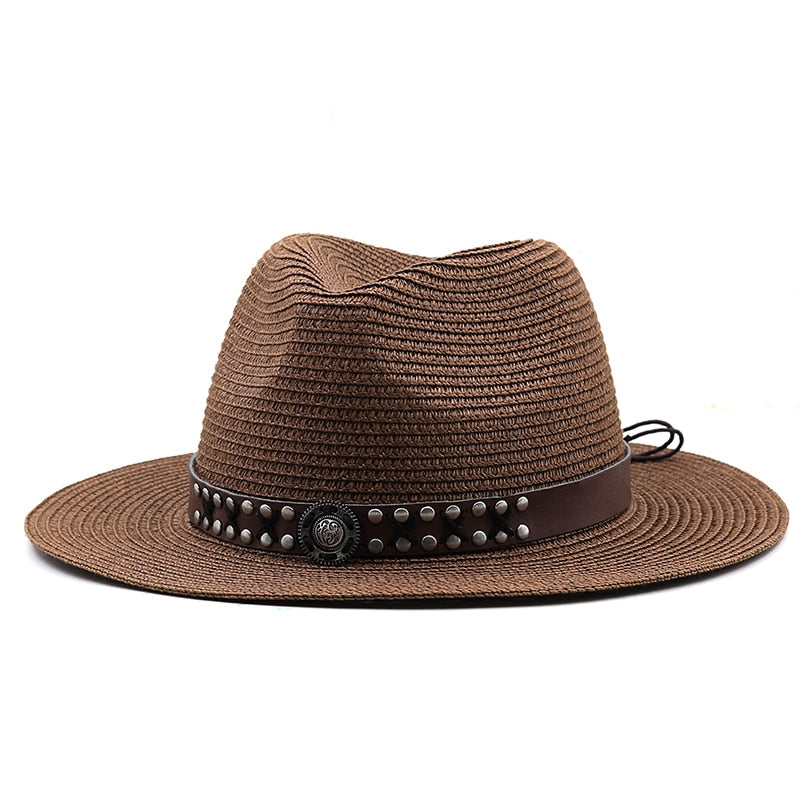AILISHA Fedora Hat in Brown