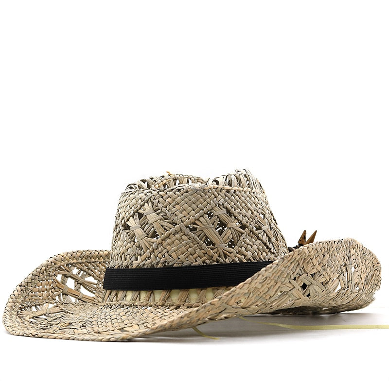 STEPHEN Men's Steampunk Cowboy Hat with Goggles