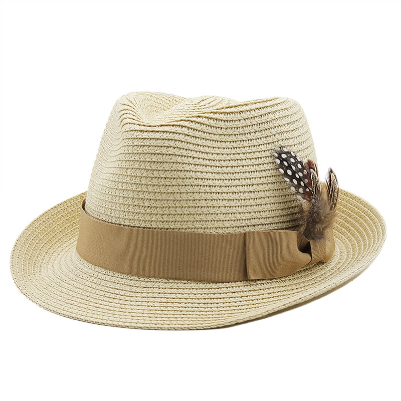 ENYA Fedora Hat in Beige