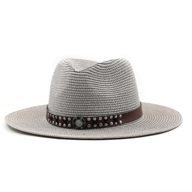 AILISHA Fedora Hat in Gray