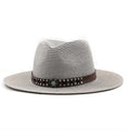 AILISHA Fedora Hat in Gray