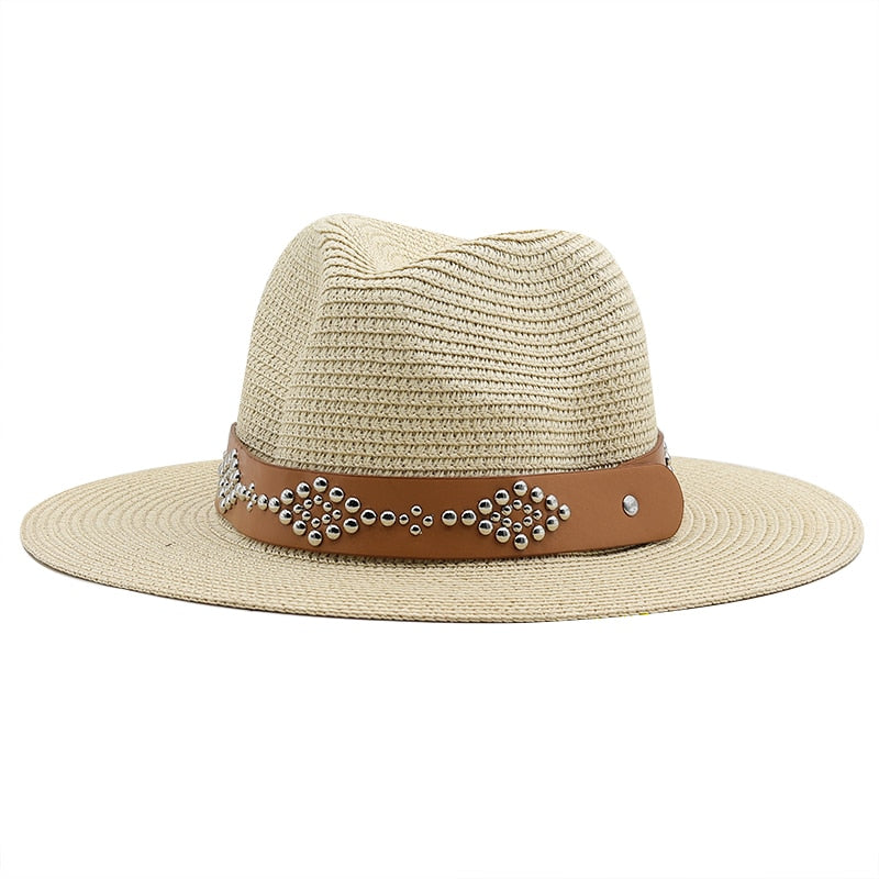 BERYL Fedora Hat in Beige