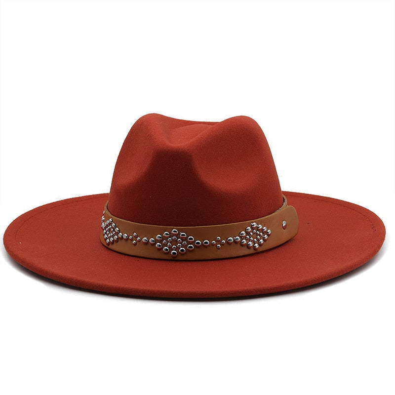RICHARD Men's Felt Fedora Hat
