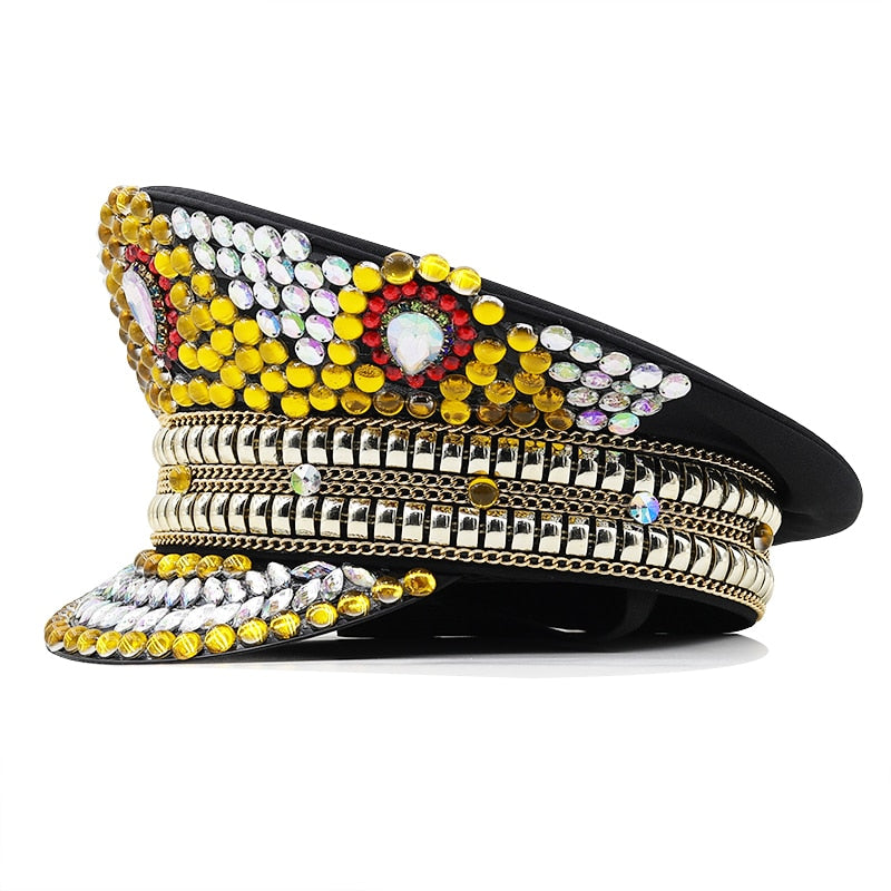 TALIA Luxury Rhinestone Party Hat